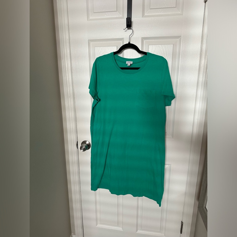 Emerald Green JCREW NWT Tshirt Dress